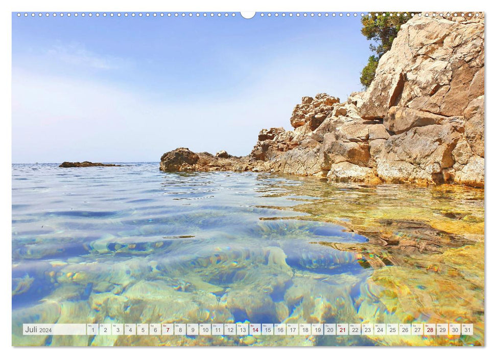 Die Insel Cres - Raue Schönheit in Kroatien (CALVENDO Premium Wandkalender 2024)
