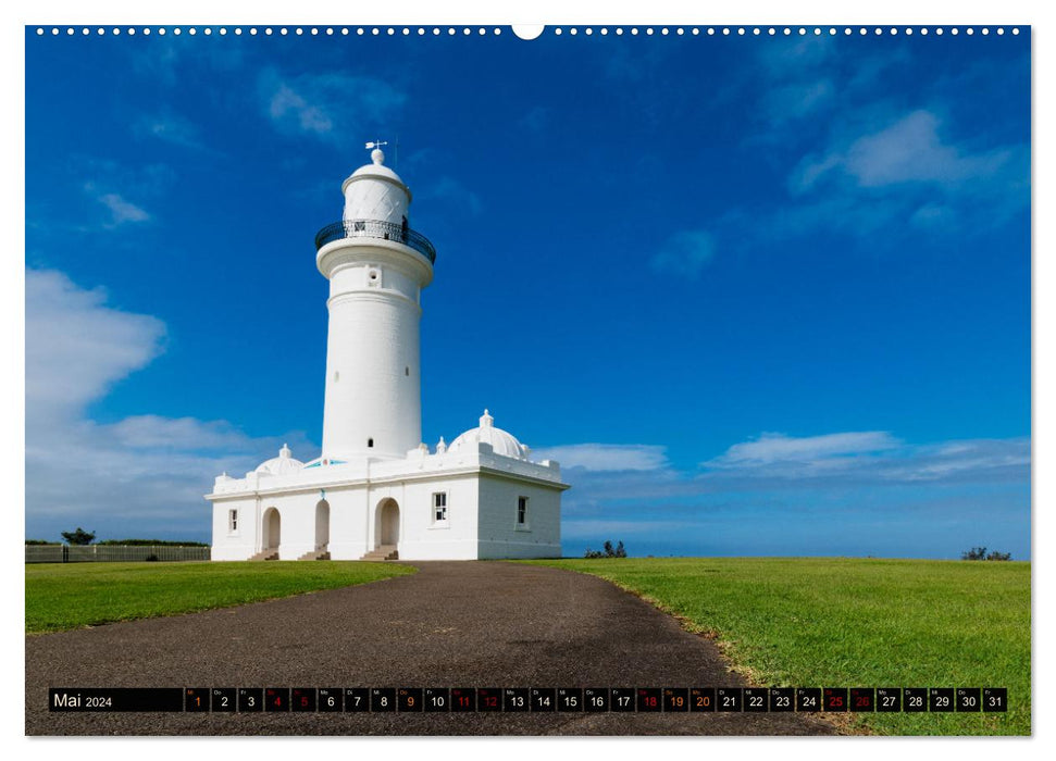 Une journée à Sydney - une vue légèrement différente (Calvendo Premium Wall Calendar 2024) 