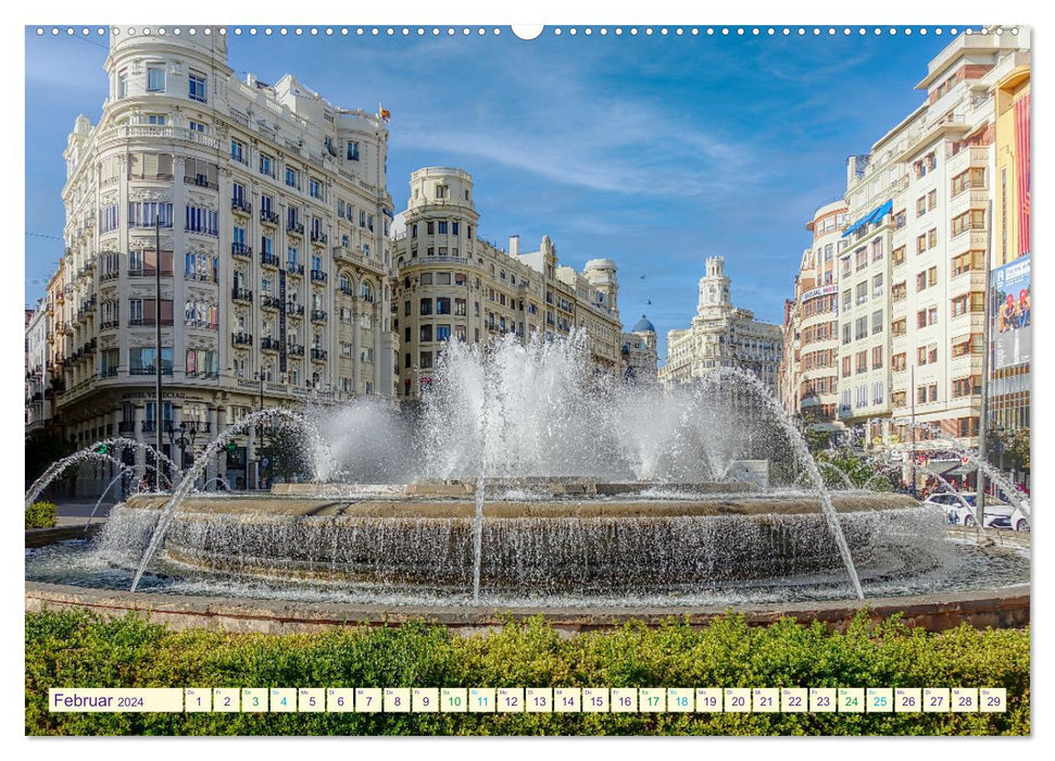 Valencia erobert dein Herz (CALVENDO Premium Wandkalender 2024)