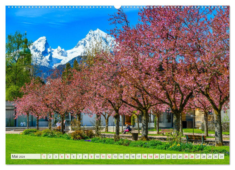 Urlaub im Berchtesgadener Land (CALVENDO Wandkalender 2024)