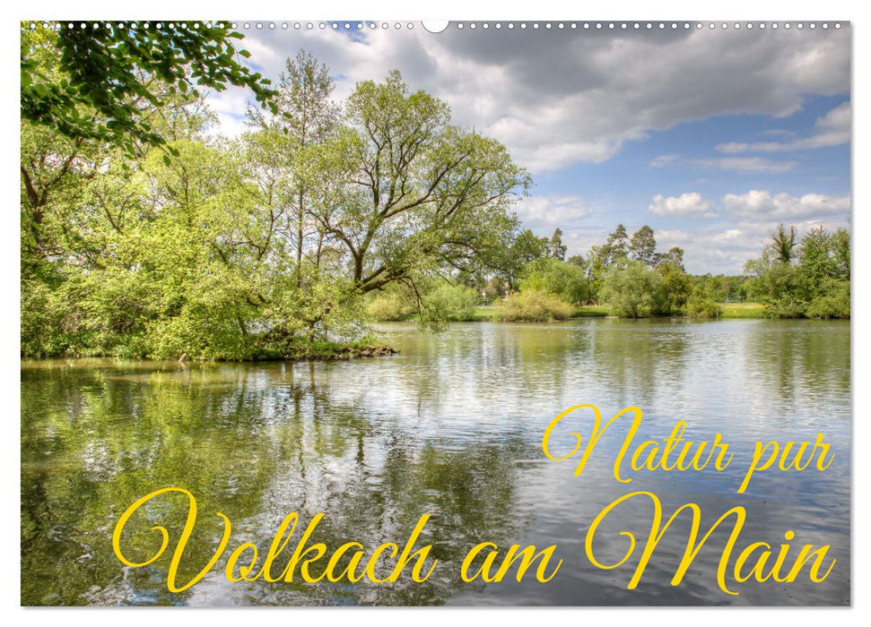 Natur pur - Volkach am Main (CALVENDO Wandkalender 2024)