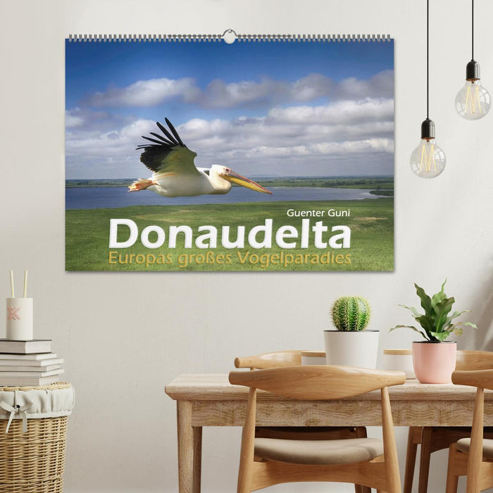 Danube Delta - Europe's great bird paradise (CALVENDO wall calendar 2024) 