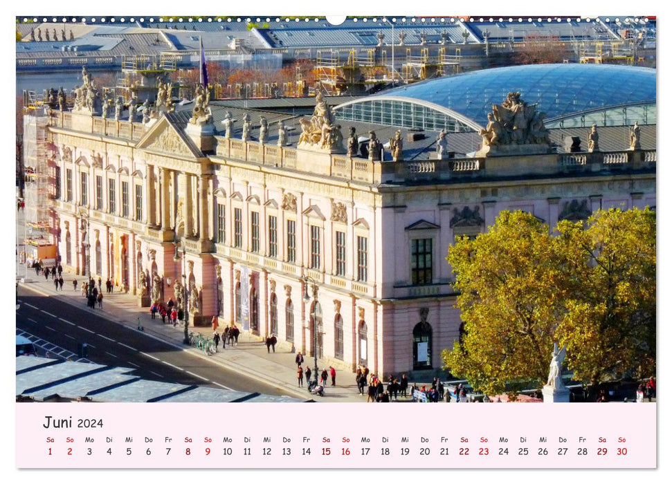 Berlin - Around the Humboldt Forum (CALVENDO Premium Wall Calendar 2024) 