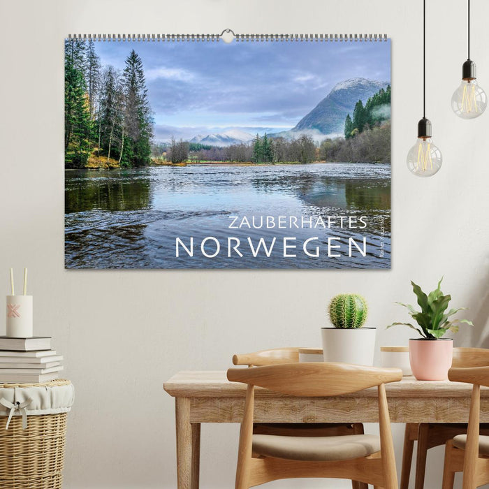 MAGIC NORWAY (CALVENDO wall calendar 2024) 