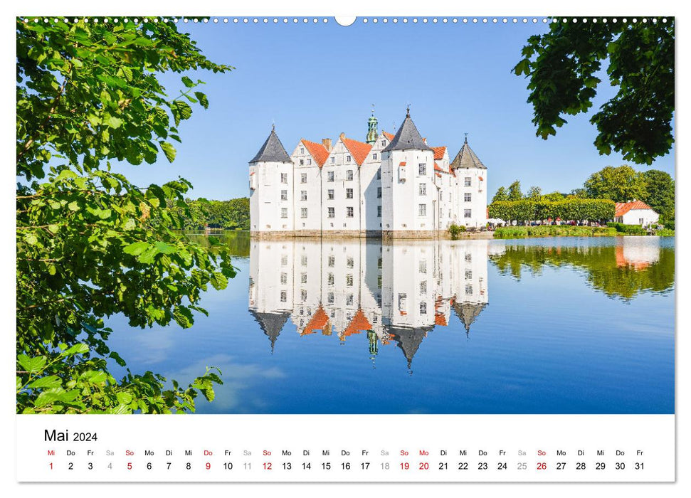 Schleswig-Holstein, ein Fest der Sinne (CALVENDO Wandkalender 2024)