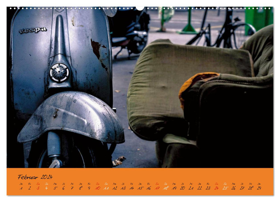 Vespa Liebe (CALVENDO Premium Wandkalender 2024)