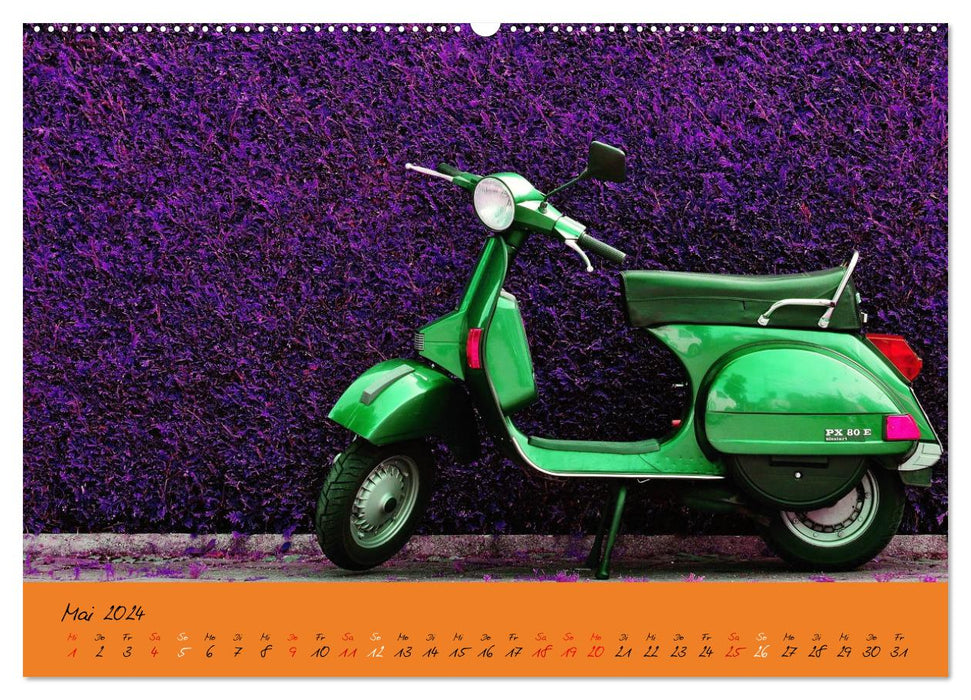 Vespa Liebe (CALVENDO Premium Wandkalender 2024)
