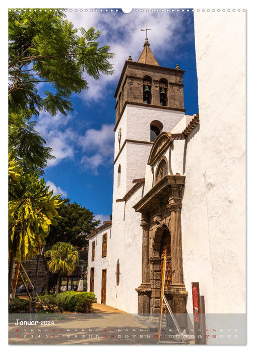 The island of Tenerife, impressions of a volcanic island in the Atlantic (CALVENDO Premium Wall Calendar 2024) 