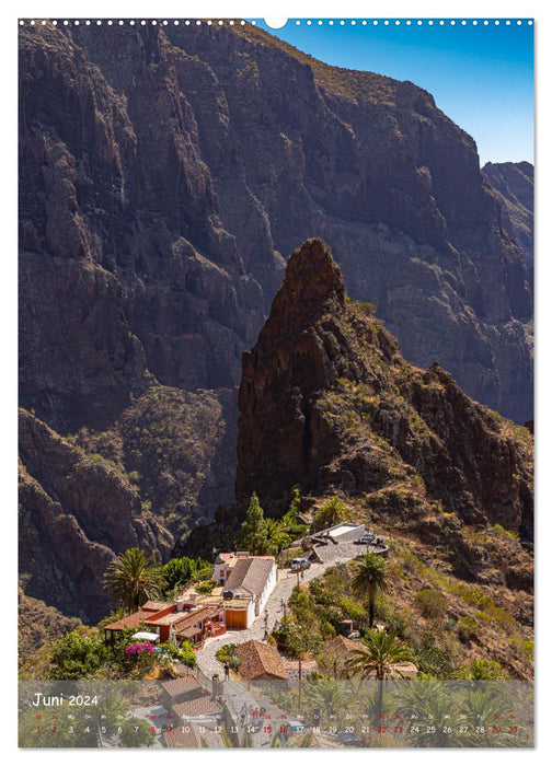 The island of Tenerife, impressions of a volcanic island in the Atlantic (CALVENDO Premium Wall Calendar 2024) 