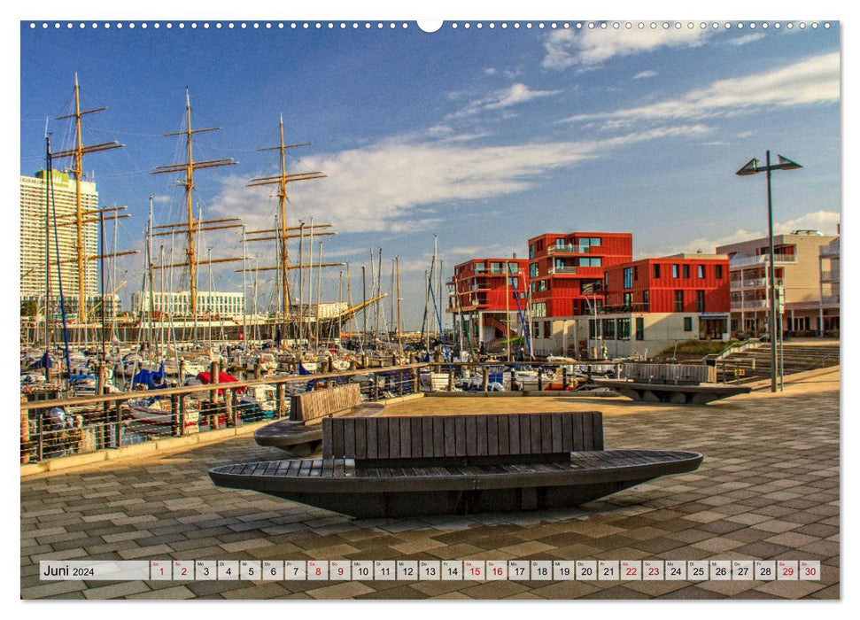 Halbinsel Priwall bei Travemünde – Impressionen von der Ostseeküste (CALVENDO Premium Wandkalender 2024)