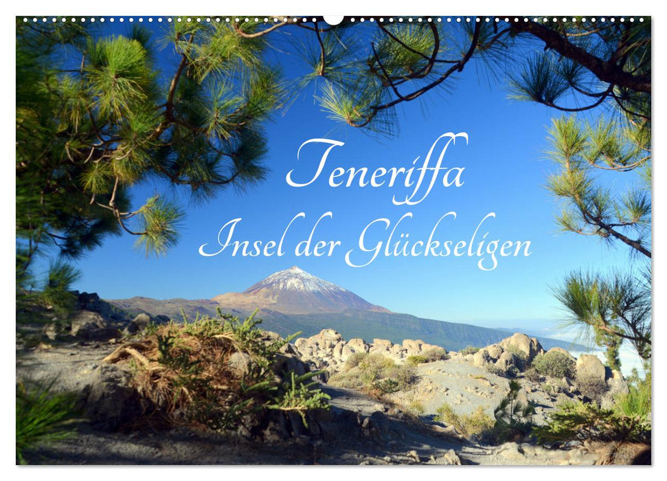 Tenerife Island of the Blissful (CALVENDO Wall Calendar 2024) 