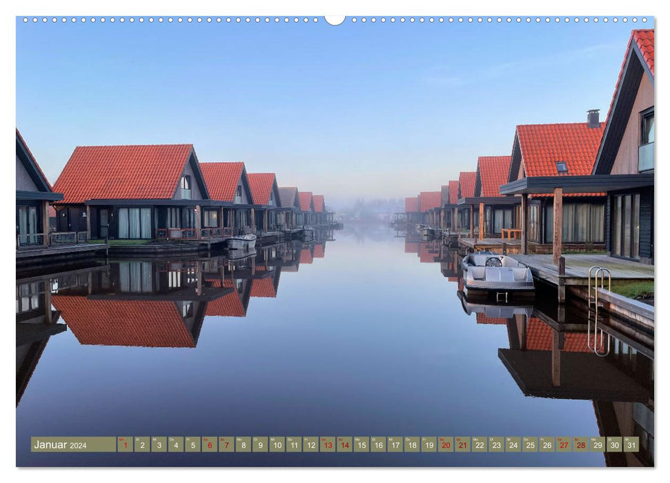 Experience the Netherlands with me (CALVENDO Premium Wall Calendar 2024) 