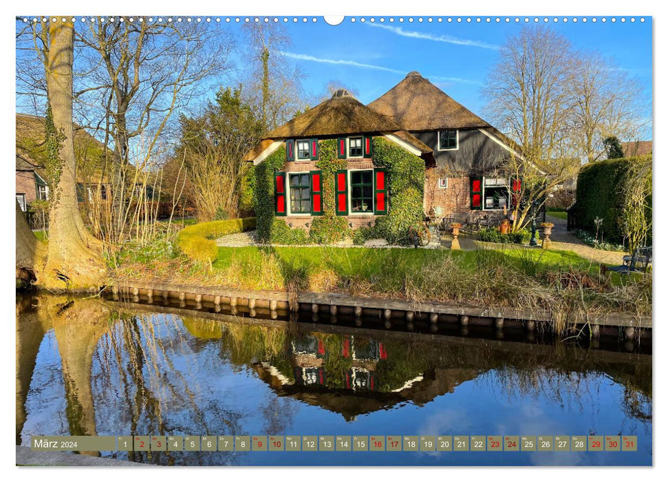 Experience the Netherlands with me (CALVENDO Premium Wall Calendar 2024) 