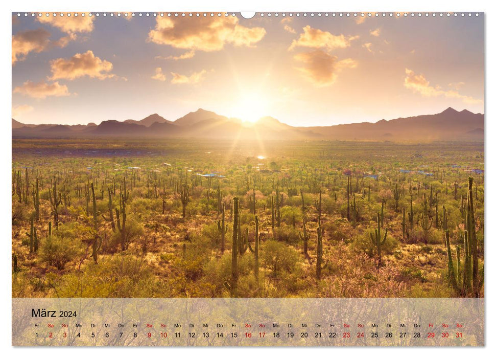 USA The Wonderful Southwest (CALVENDO Premium Wall Calendar 2024) 