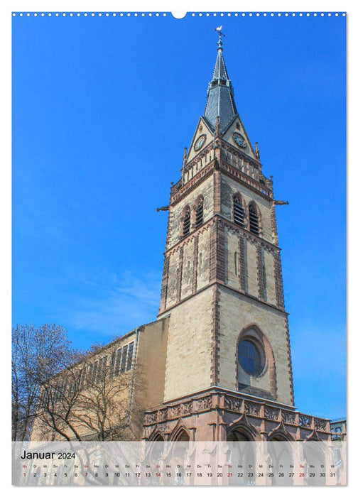 Kirchen in Köln - Highlights und Geheimtipps (CALVENDO Wandkalender 2024)