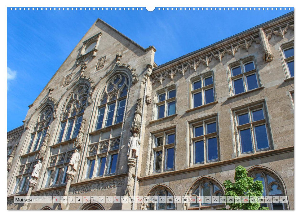 Altes Köln - Denkmäler und Historische Bauten (CALVENDO Wandkalender 2024)