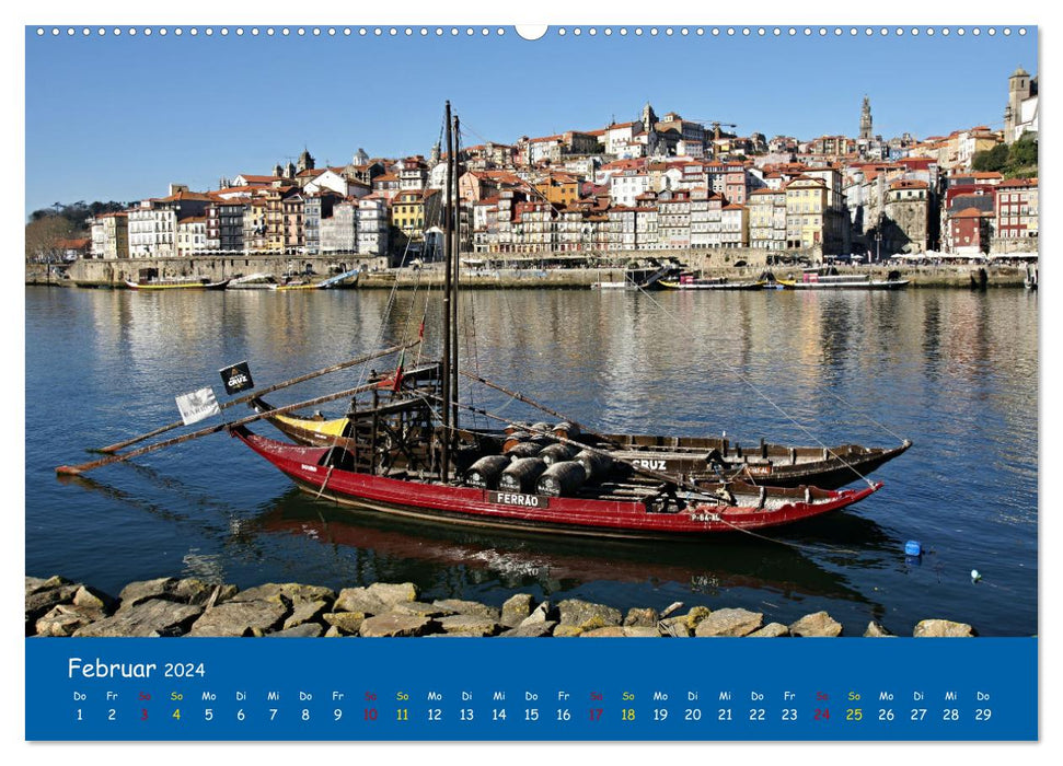 Der Norden von Portugal (CALVENDO Wandkalender 2024)