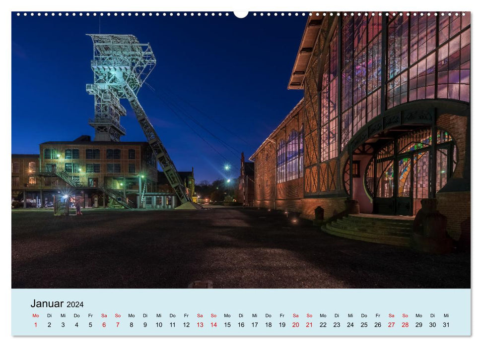 Ruhrnights (CALVENDO Premium Wandkalender 2024)
