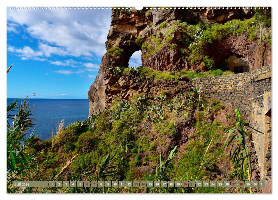Erlebe mit mir Madeira (CALVENDO Premium Wandkalender 2024)