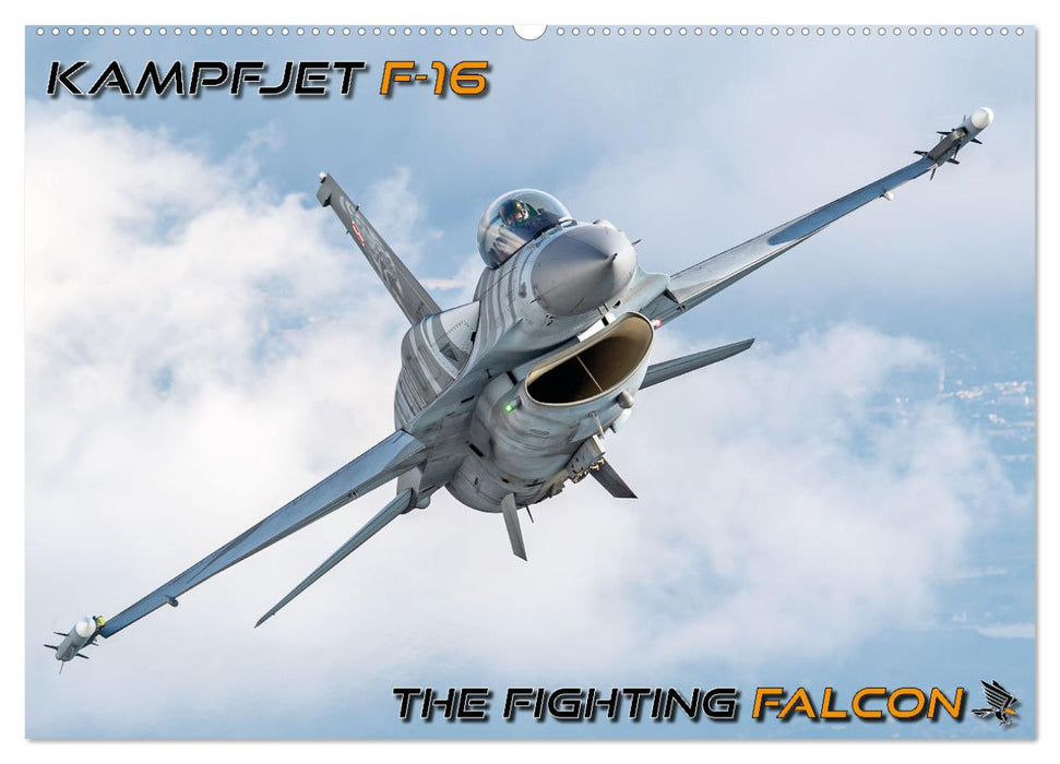 Kampfjet F-16 The Fighting Falcon (CALVENDO Wandkalender 2024)