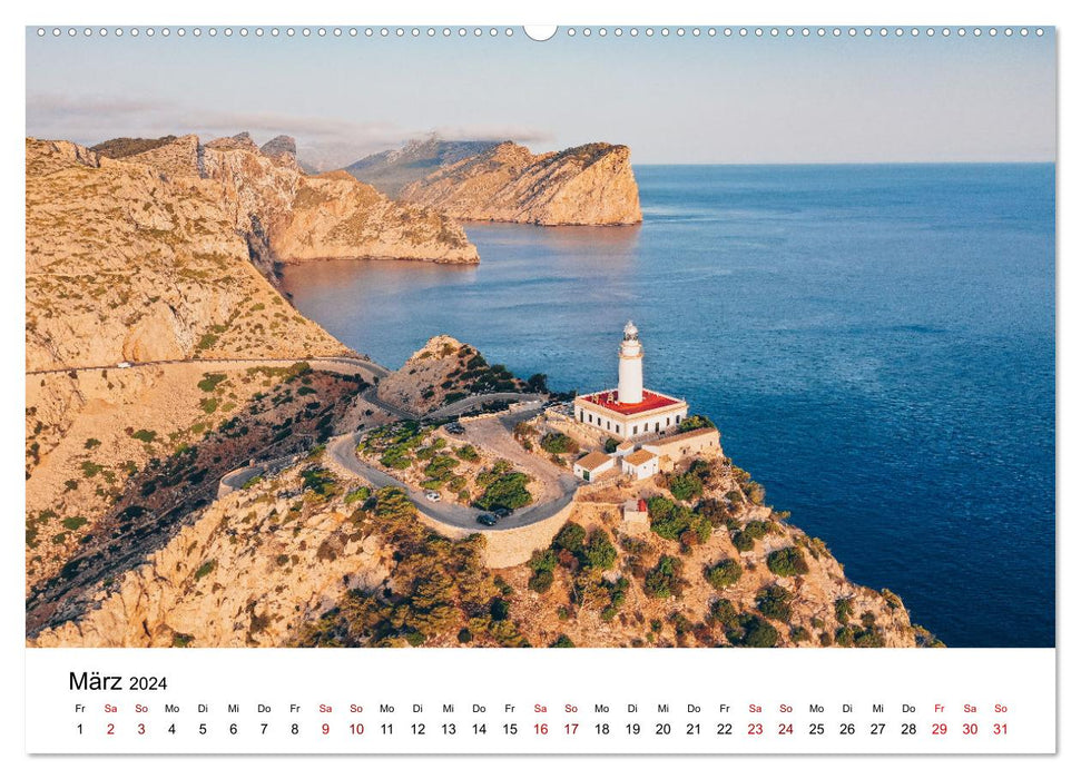 Halbinsel Formentor - Mallorcas nördliche Halbinsel (CALVENDO Premium Wandkalender 2024)
