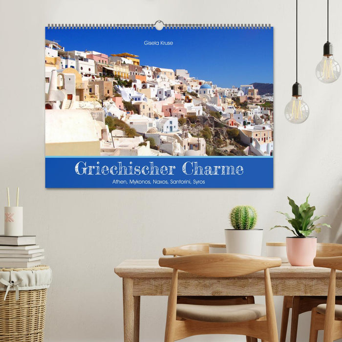 Griechischer Charme (CALVENDO Wandkalender 2024)