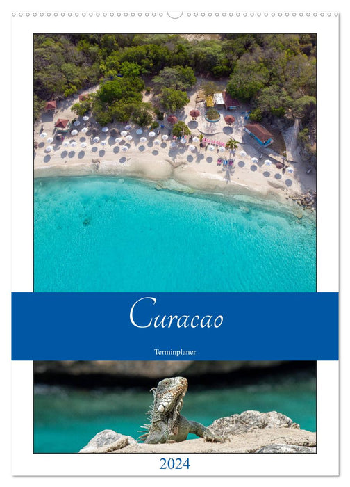 Curacao - Terminplaner (CALVENDO Wandkalender 2024)