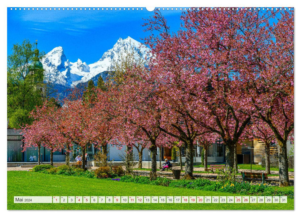 Mein Berchtesgadener Land - Wunderschön zu jeder Jahreszeit (CALVENDO Premium Wandkalender 2024)