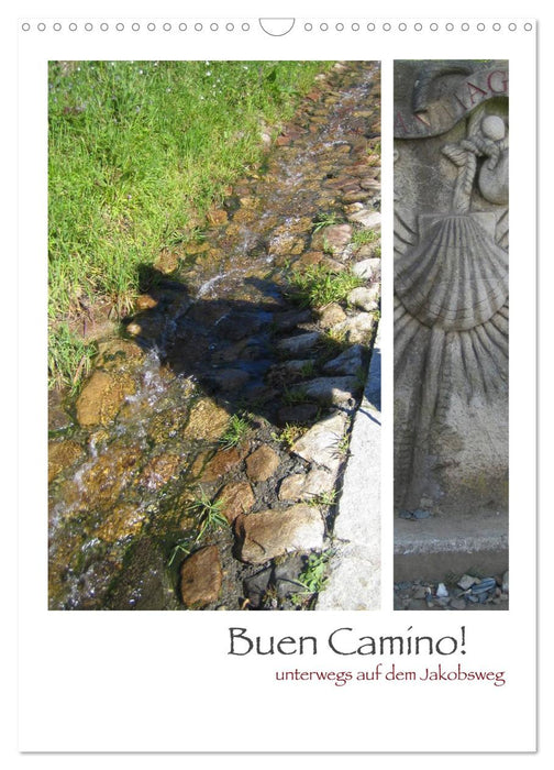 Buen Camino - Unterwegs auf dem Jakobsweg (CALVENDO Wandkalender 2024)