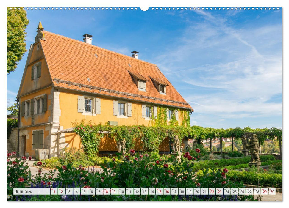 Ein Spaziergang durch Rothenburg ob der Tauber (CALVENDO Wandkalender 2024)