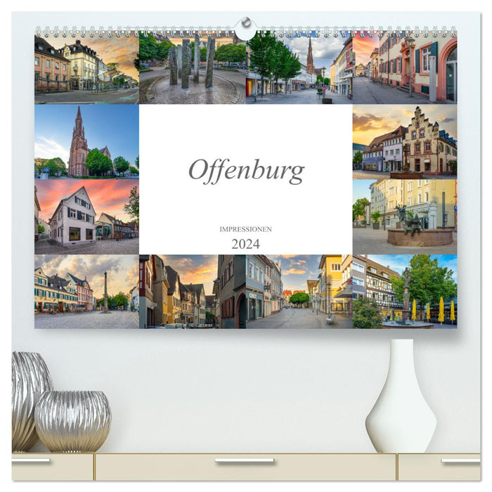 Offenburg Impressionen (CALVENDO Premium Wandkalender 2024)