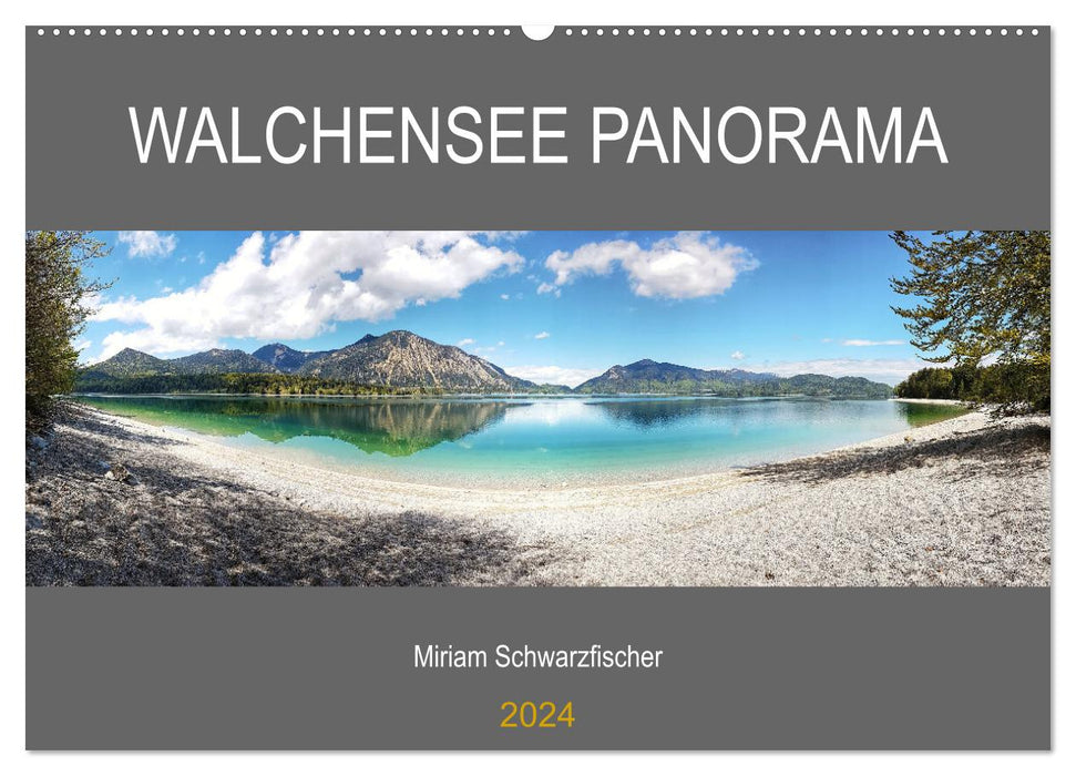 Walchensee Panorama (CALVENDO wall calendar 2024) 