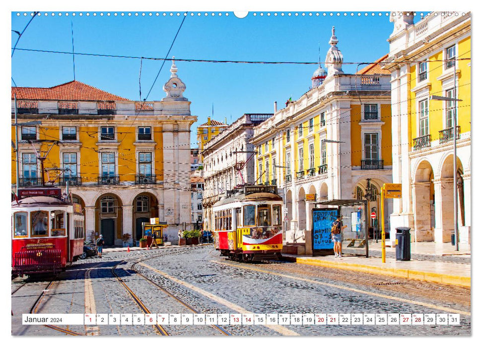 Portugal - die schönsten Impressionen (CALVENDO Premium Wandkalender 2024)