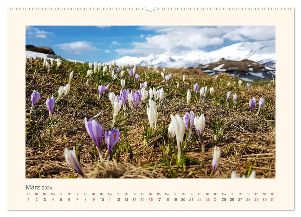 Alpine view (CALVENDO wall calendar 2024) 