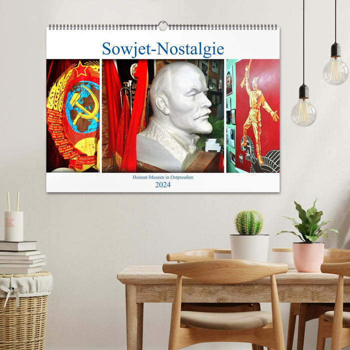 Soviet nostalgia - local museums in East Prussia (CALVENDO wall calendar 2024) 