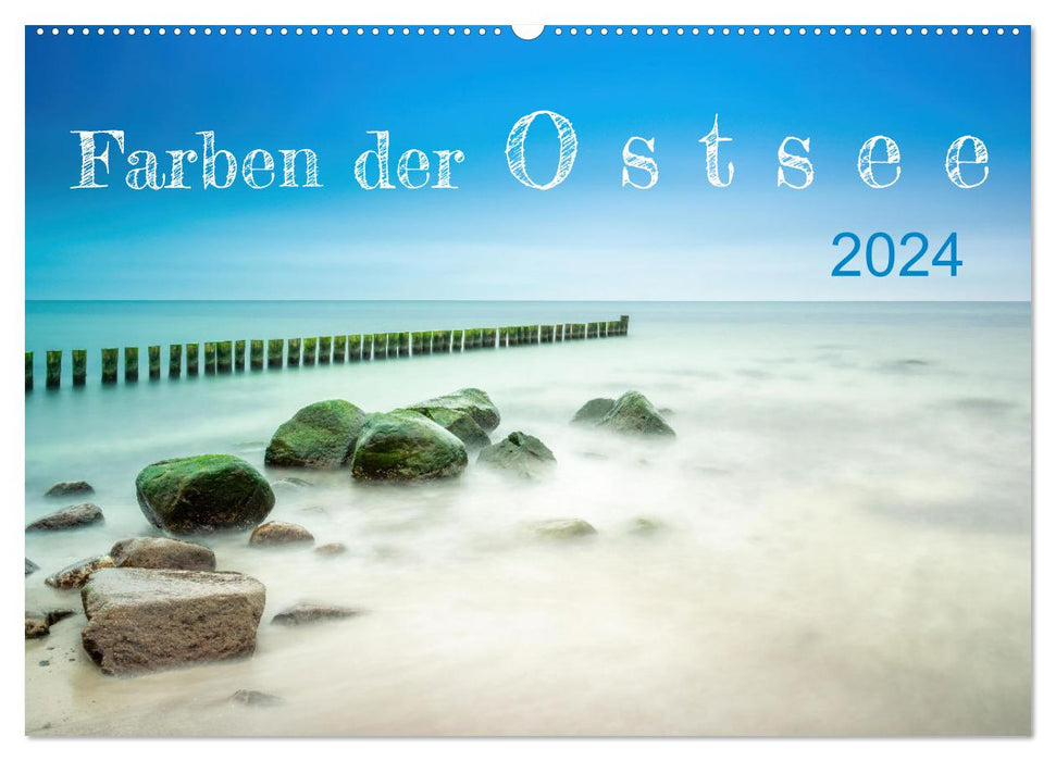 Farben der Ostsee (CALVENDO Wandkalender 2024)