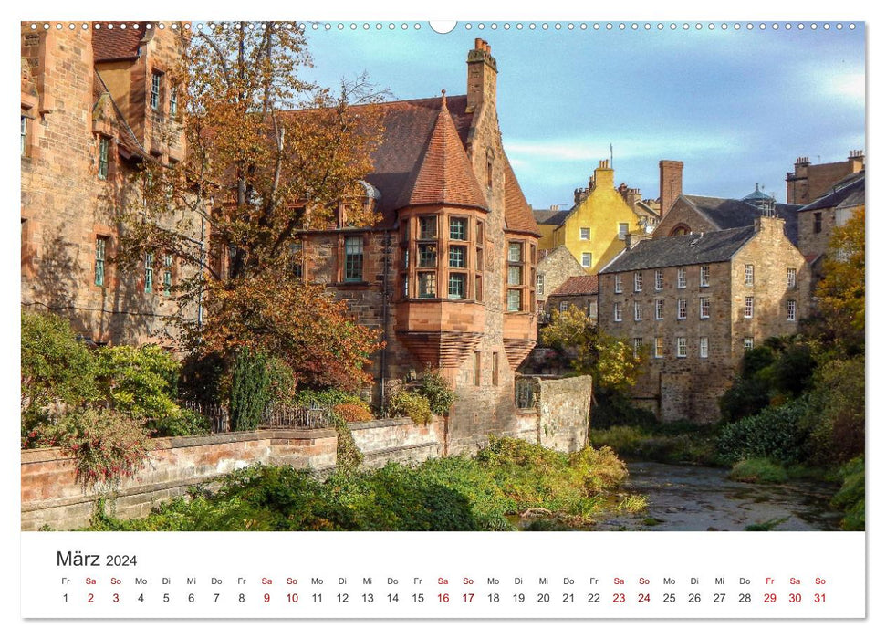 Scotland - Beautiful landscapes and unique nature. (CALVENDO Premium Wall Calendar 2024) 