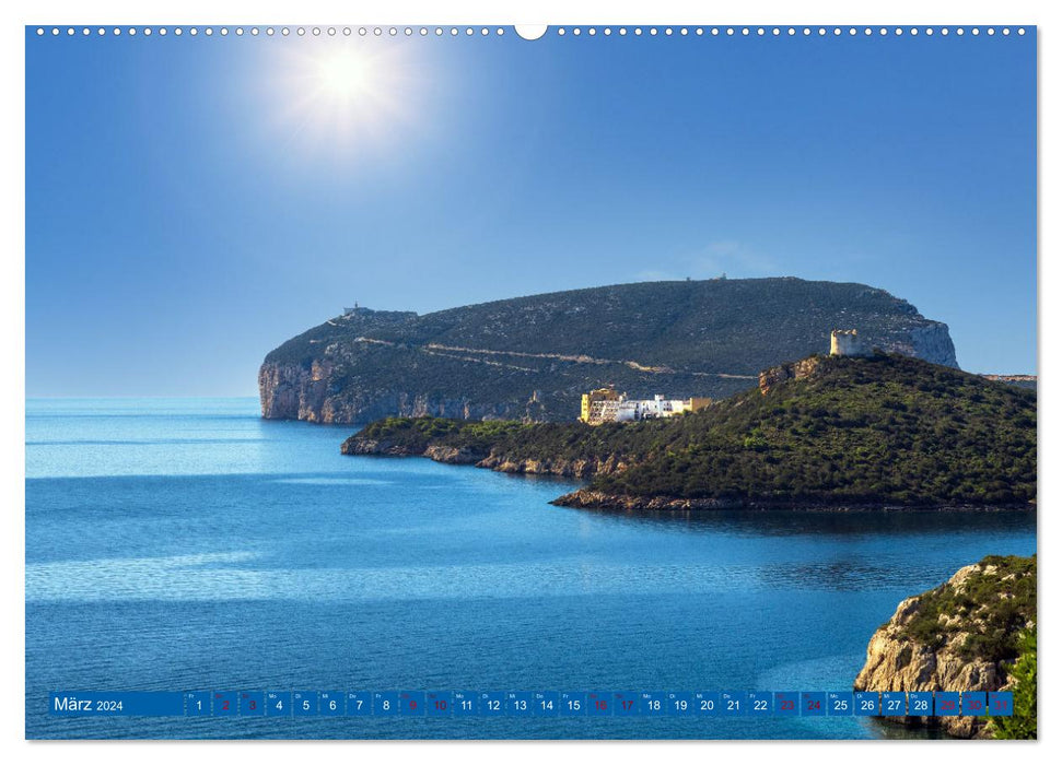 Sardiniens Norden (CALVENDO Premium Wandkalender 2024)