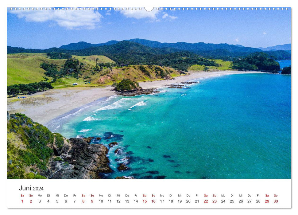 New Zealand - An impressive island. (CALVENDO Premium Wall Calendar 2024) 