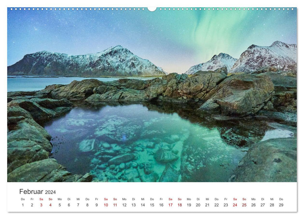Lofoten - Mehr als nur Polarlichter. (CALVENDO Premium Wandkalender 2024)