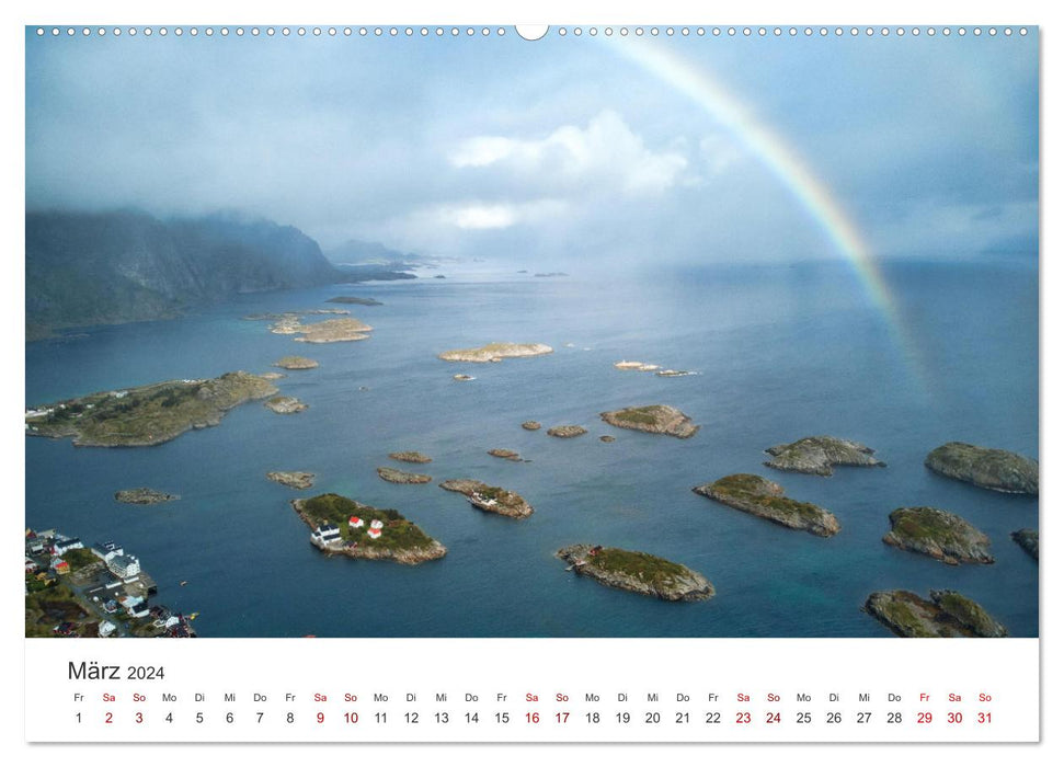 Lofoten - More than just the northern lights. (CALVENDO Premium Wall Calendar 2024) 