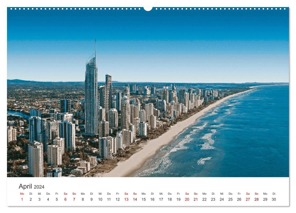 Dubai - Wo die Wolkenkratzer aus dem Boden sprießen. (CALVENDO Premium Wandkalender 2024)