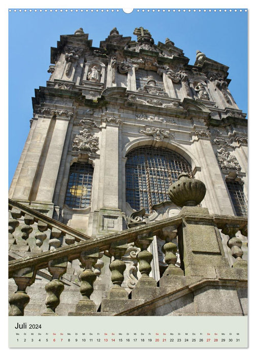 Churches in Portugal (CALVENDO Premium Wall Calendar 2024) 