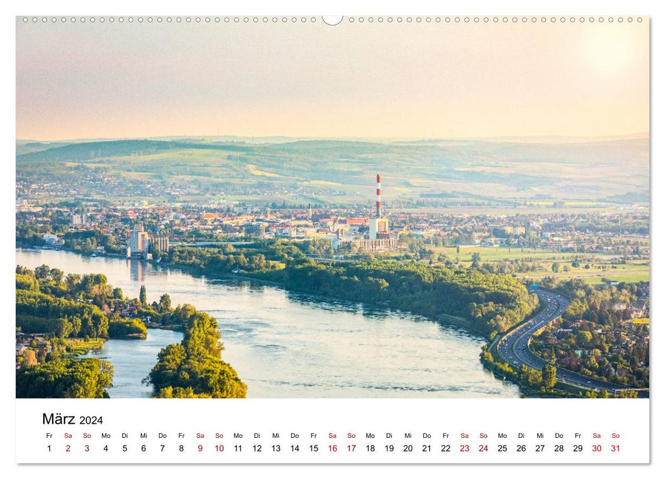 The Weinviertel in beautiful Lower Austria. (CALVENDO wall calendar 2024) 