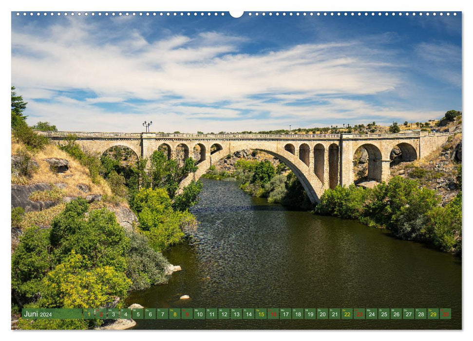 CASTIL - A tour in the heart of Spain (CALVENDO Premium Wall Calendar 2024) 