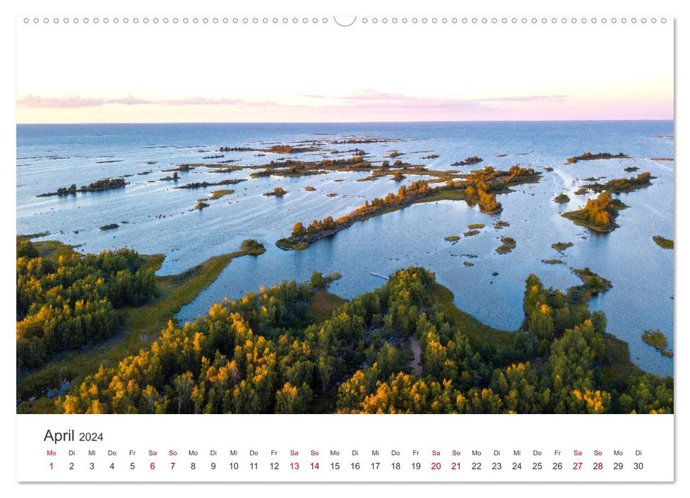 Finnland - Den Polarlichtern nahe. (CALVENDO Wandkalender 2024)