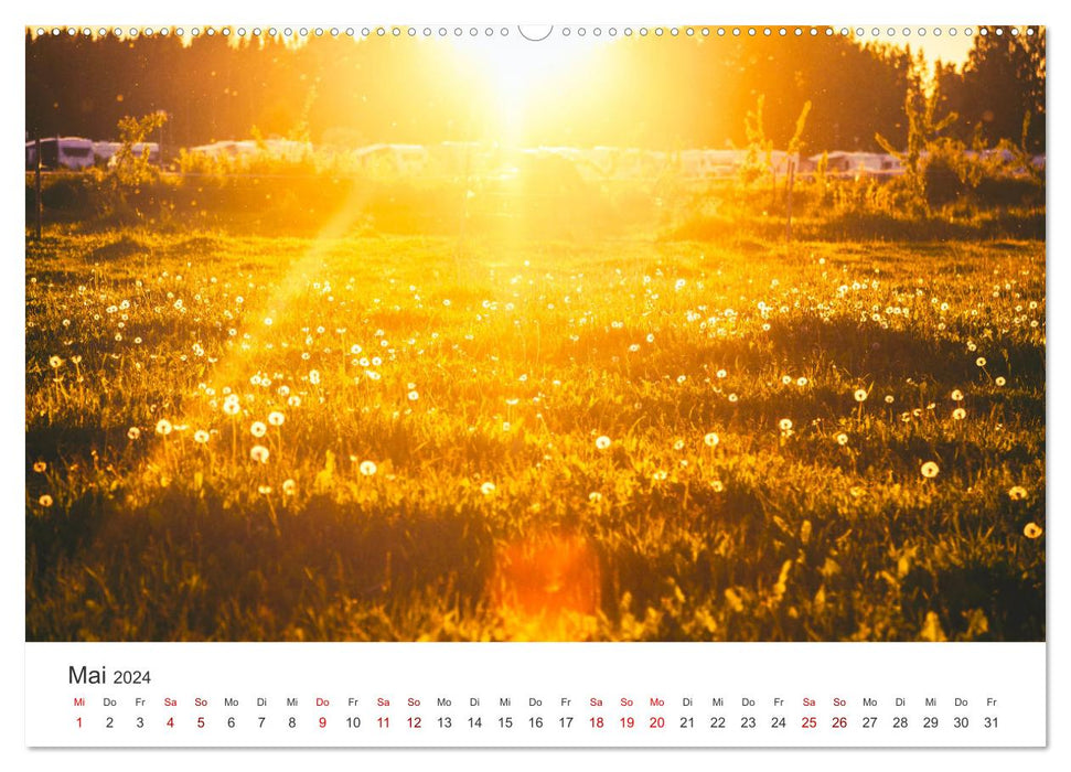 Finland - Close to the Northern Lights. (CALVENDO wall calendar 2024) 