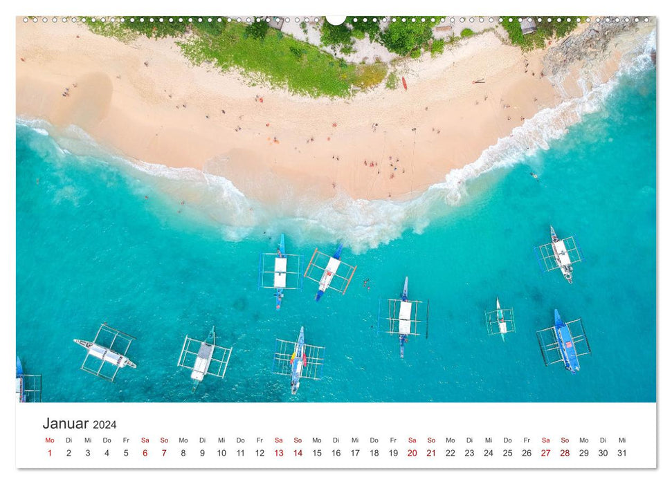 Philippines - A trip to paradise. (CALVENDO wall calendar 2024) 