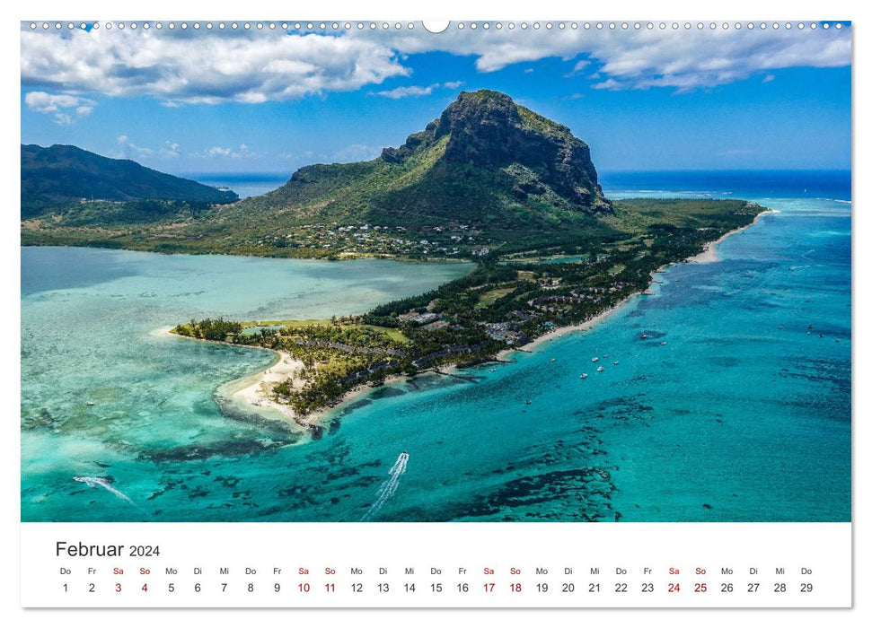 Mauritius - One of the most beautiful places in the world. (CALVENDO wall calendar 2024) 