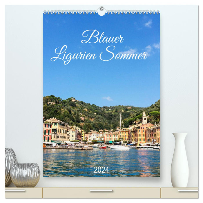 Blauer Ligurien Sommer (CALVENDO Premium Wandkalender 2024)